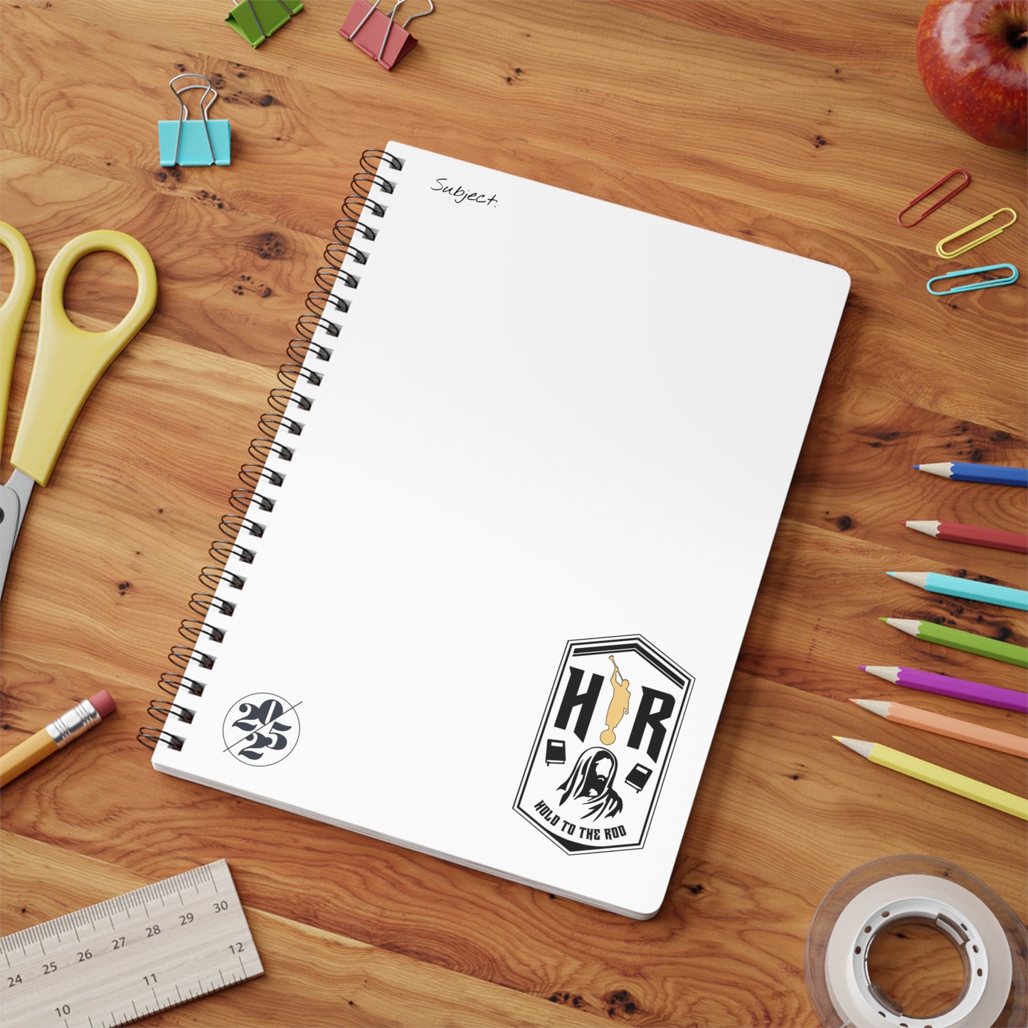 H2R Wirobound A5 Softcover Notebook